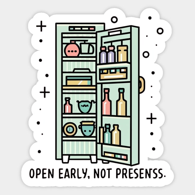 Open Early #Fridegoals Sticker by ramith-concept